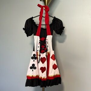 Cosplay Halloween Heart Queen Costume